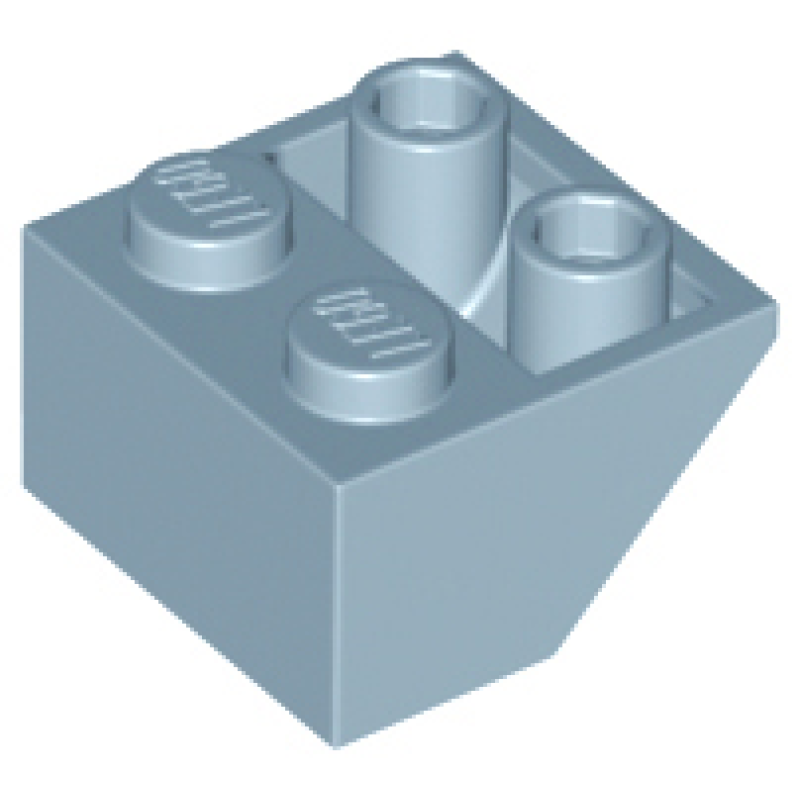 Dakpan, Omgekeerd 45° 2x2 Sand Blue